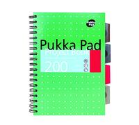 Pukka Pad B5 Metallic Project Book - 200 Pages, Wirebound Notebook (Pack of 12)