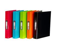 Pukka Ringbinder BR-9449 A4 - 2 O-Ring, 40mm Spine, Assorted Colours - Pack of 10