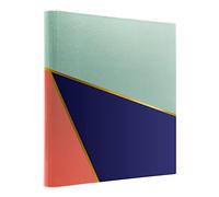 Pukka Pad, Carpe Diem Preloaded Rollbound Ringbinder - 12.4 x 10.8in - Includes Index, Personal Details, Planner Pages - Comes Preloaded with 5-Part Dividers - Standard 3-Ring Mechanism - Geometric