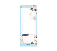 Pukka Pad, Carpe Diem to-Do List Magnetic Pad, Memo Pad for Grocery, Shopping Lists, 60 Sheets, 18 x 9 cm, Ditsy Floral
