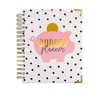 Pukka Pad, Carpe Diem Undated Budget Planner Notebook - Included 12 Months of Budget Planning Tools and Goals with 2 Sticker Sheets and Interior Pocket