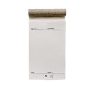 Pukka Pad, Duplicate Restaurant Pad - 50 Numbered Sheets of Order Paper for Dining and Delivery Wait and Kitchen Staff - End Fold Duplicate Pad with Carbon - 165 x 96mm - Pack of 50 Pads