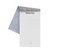 Pukka Pad, Duplicate Restaurant Pad - 50 Numbered Sheets of Order Paper for Dining and Delivery Wait and Kitchen Staff - End Fold Duplicate Pad with Carbon - 140 x 76mm - Pack of 50 Pads