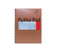 Pukka Pad Executive 7019-MET A4+ Ruled Wirebound Jotta Notepad 300 Pages - Metallic (3 Pack)