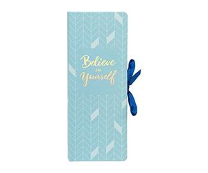 Pukka Pad, Glee Sticky Note Book Set - 7 Assorted Shapes and Styles of Self Stick Notes for Memos, Reminders, and Place Holders - Casebound with Ribbon Closure, Pack of 1