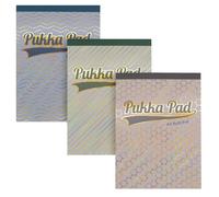 Pukka Pad Haze A4 Refill Pad 160 Pages 4 Hole Punched Sidebound with Margin (6) Assorted