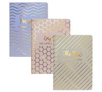 Pukka Pad Haze B6 Stitched Exercise Books - 7 x 5in - 3 Pack of Assorted Designs