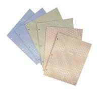 Pukka Pad, Haze Folders - 6 Pack of Pocket Portfolios with 3 Hole-Punches for Standard Ring Biners - Measures 11.75 x 9.5inches - Compatible with A4 and Letter Sized Paper Documents