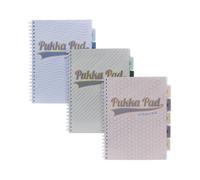Pukka Pad Haze Project Book A4 Assorted (Pack of 3) 9871AST-HZE
