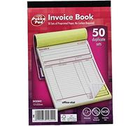 Pukka Pad, NCR Duplicate Invoice Book 137 x 203mm