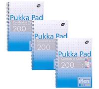 Pukka Irlen Jotta A4 Ruled Turquoise Pack of 3