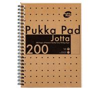 Pukka Pad Kraft A5 Ruled Jotta Notebook 200 Pages