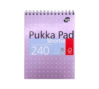 Pukka Pad Metallic Shortie Pad, Pack of 3