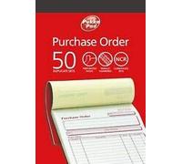 Pukka Pad, NCR Duplicate Purchase Order Book 137 x 203mm (Pack of 5)