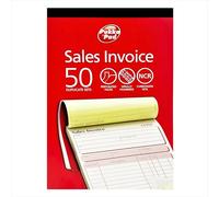 Pukka Pad, NCR Duplicate Sales Invoice Book 137 x 203mm Single