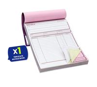 Pukka Pad Ncr Triplicate Invoice Book 203 X 137Mm - Pack of 3 Pukka Multicolor