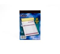 Pukka Pad, NCR Triplicate Order Book 137x203mm Pack of 5