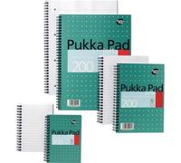 Pukka Pad Notebook Wirebound Jotta 80gsm Ruled and Margin 4 Hole 200 Pages A4 Ref JM018 [Pack 3] by Pukka Pad