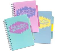Pukka Pad Pastel A5 Wirebound Project Book Ruled 80gsm - 8631-PST - Assorted