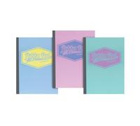 Pukka Pad Pastel Refill Pads 4-Hole 400 Pages A4 (Pack of 3) 8902-PST