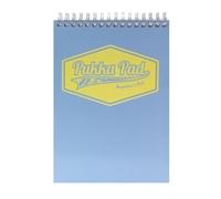Pukka Wirebound Card Cover Reporters Shorthand Notebook Ruled 160 Pages Pastel Blue/Pink/Mint (Pack 3)