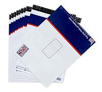 Pukka Pad Poly Mailer 10 Pack - Mailing Bag with Peel Off Backing and Self Seal Adhesive - Tear Resistant Shipping Envelopes - Designated Spaces for Postal Address - Size 5-410 x 500 + 40mm