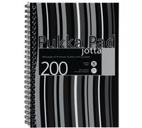 Pukka Pad Pukka A5 Black P/Prop Jotta Pad 200-PG Ruled (Pack-3)