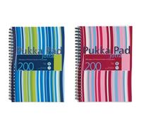 Pukka Pad Jotta Notebook Ruled 200pp 80gsm A5 Assorted Ref JP021 3/4 [