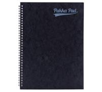 Pukka Pad Pressboard A4, Sidebound Black