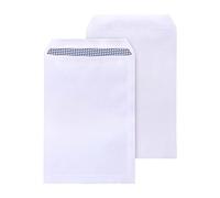 Pukka Pad, Pukka Post C5 Self Seal Envelopes - 32.4 x 22.9cm - Perfectly Sized for Greeting Cards, Invitations, or A4 Papers Folded in Half - Pack of 50, White
