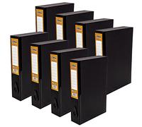 Pukka Pad Pukka Recycled Box File Black (Pack of 8) RF-9486