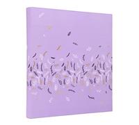 Pukka Pad, Rochelle & Jess A4 Preloaded Rollbound Ringbinder - Comes Preloaded with 5-Part Dividers - Standard D-Ring Mechanism - Lilac