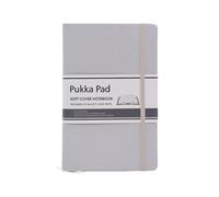 Pukka Pad, Soft Cover Notebook - 192 Pages of 80GSM Acid-Free Lined Paper - Vegan Leather Cover with Inner Pocket, Ribbon Bookmark, and