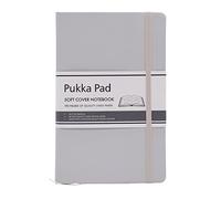 Pukka Pad, Soft Cover Notebook - 192 Pages of 80GSM Acid-Free Lined Paper - Vegan Leather Cover with Inner Pocket, Ribbon Bookmark, and