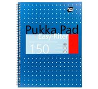 Pukka Pad TS-180220 ERM009 Easy-Riter Metallic A4 Writing Pad, 80gsm, Pack of 3
