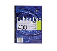 Pukka Pads A4 400 Pages Refill School Home Office White 80GSM Pad