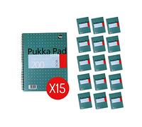 Pukka Pads A4 Metallic Jotta Wirebound Notebook (Pack of 15)