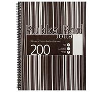 Pukka Pads A4 Polypropylene Striped Cover Jotta Pad - Black