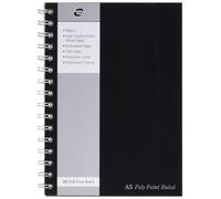 Pukka Pad Jotta Notebook A5 – Polypropylene Ruled, 160 Pages – Pack of 3, Black