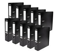 Pukka Pad Brights Lever Arch File A4 Black (Pack of 10) BR-7757