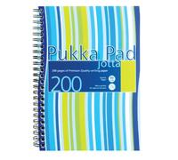 Pukka Pad Waves Assorted Colour A5 Wide Ruled Notebook