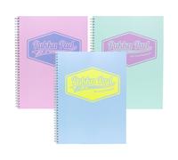 Pukka Pads Pastel A4 Jotta Notebook - 3 Pack