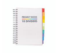 Pukka Pads Proj BOOK/10 Divdr B5 WHT