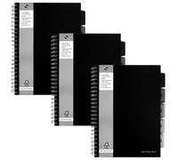 Pukka Pads Pukka Pad, A4 Executive Project Notebook 3-Pack - 29.7 X 21Cm - Wirebound Notebook With 8mm Feint Ruled Lines On 80Gsm Paper -