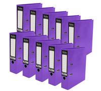 Pukka Pads Pukka Pad, Brights A4 Lever Arch Files 10 Pack 70mm Spine With Customisable Label For Large Amounts Of Documents And Thumb Hole