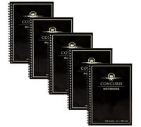 Pukka Pads Pukka Pad, Concord 5-Pack A5 Wirebound Jotta Notebook - 140 Pages - Black, 14.8 X 21Cm
