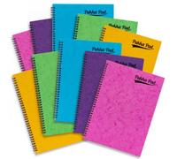 Pukka Pads Pukka Pad, Pastel Pressboard A4 Pad 10 Pack Of Side-Bound Wire-Binding Notebooks With 120 Pages Of 80Gsm Paper, Pressboard Cover,