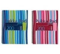 Pukka Pad Stripes Polypropylene Wirebound Jotta Notebook 200 - JP018