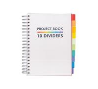 Pukka Pads Pukka Project Book with 10 Dividers B5 White 9603-PB