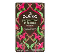 Pukka Peppermint & Licorice Tea 20 Tea Bags x 6 packs